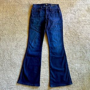 7 For All Mankind Short Inseam 'A' Pocket Size 24